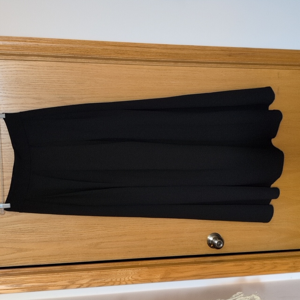 NWOT Chic Black Maxi Skirt for Women